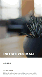 Mobile Screenshot of initiatives-mali.info
